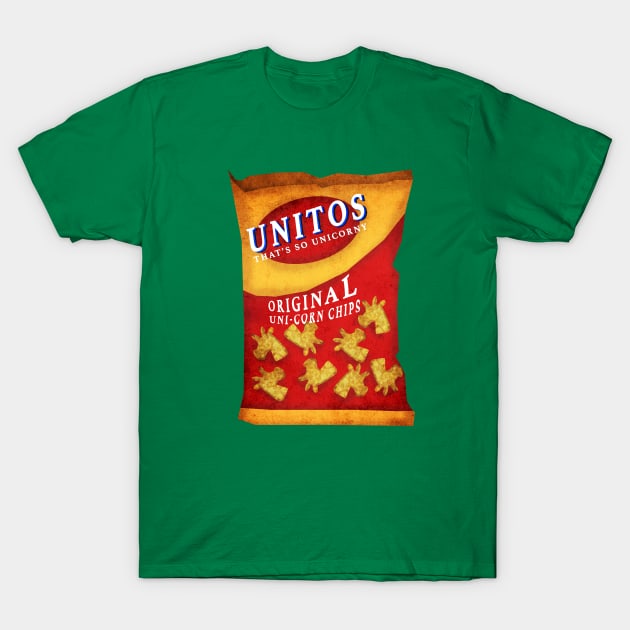 Unicorn Chips T-Shirt by Thatssounicorny